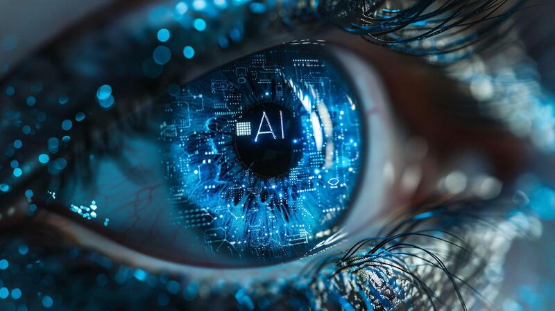 inteligencia artificial no marketing olhos