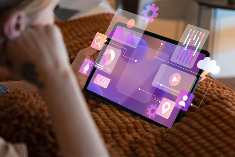 inteligencia artificial no marketing tablet