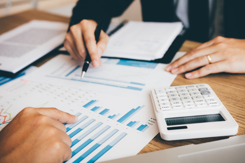 contabilidade de hotel análise de gráficos